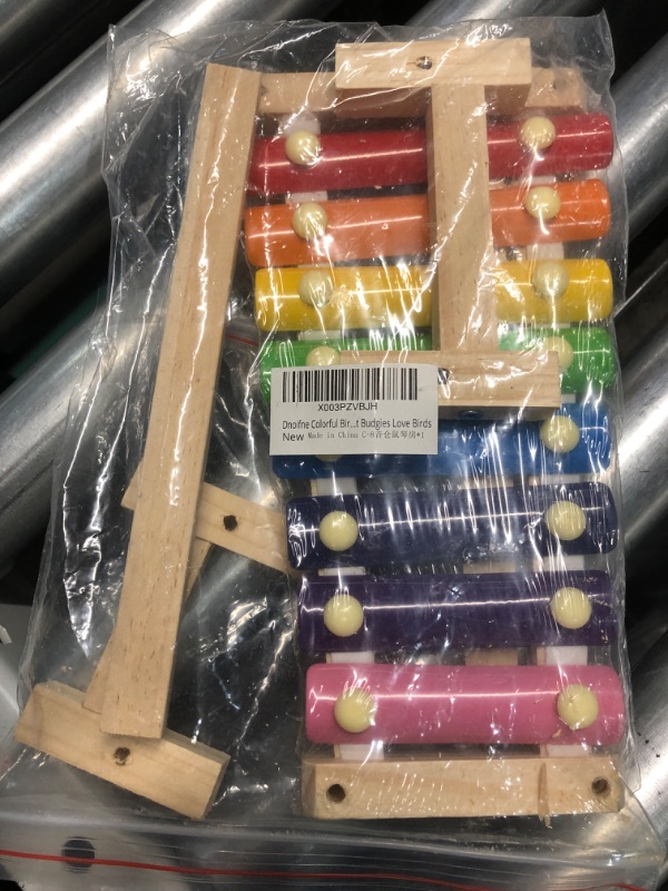 Photo 2 of **USE READ NOTES**Xylophone Rainbow hand percussion music teaching AIDS Percussion instrument 8-tone aluminum10 inches (1 Pcs)