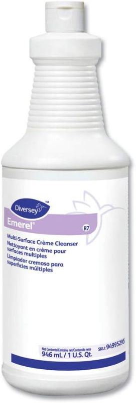 Photo 1 of **NON-REFUNDALE** 2 PACK
Diversey 94995295 Emerel Multi-Surface Creme Cleanser Fresh Scent 32oz Bottle 12/Carton