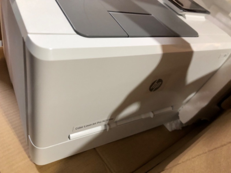 Photo 2 of HP Color LaserJet Pro M255dw Wireless Laser Printer, Remote Mobile Print, Duplex Printing, Works with Alexa (7KW64A), White