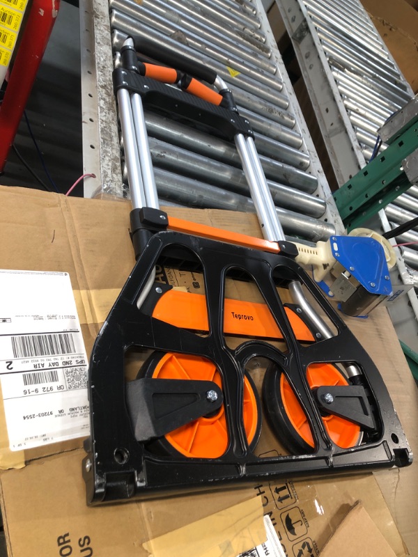 Photo 3 of **NONREFUNDABLE**FOR PARTS OR REPAIR**SEE NOTES**
Dolly Cart, 309 lb Aluminum Folding Hand Truck