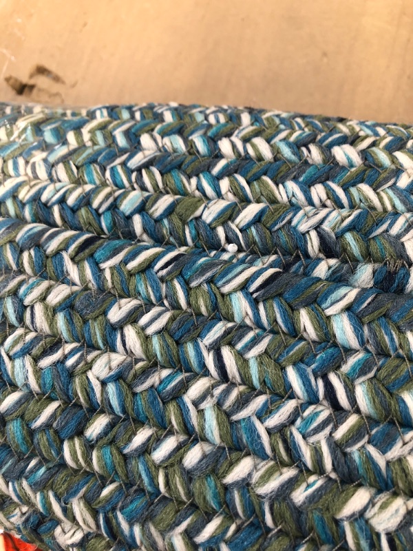 Photo 2 of *STOCK IMAGE FOR REFERENCE ONLY*
nuLOOM Wynn Braided Indoor/Outdoor Area Rug, 4x6, Light Blue
