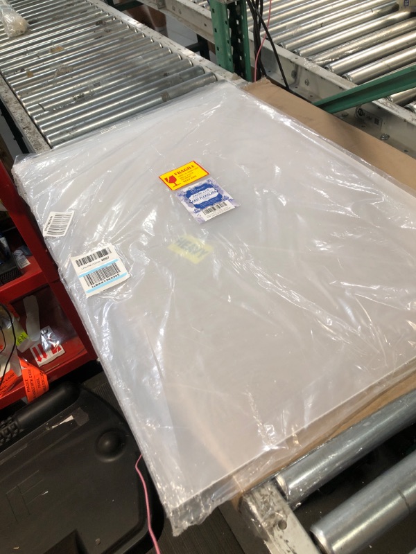 Photo 1 of (2 Pack) 1/8" Thick Clear Acrylic Sheets - 24" x 36" Pre-Cut Plexiglass Sheets for Craft Projects, Signs, Sneeze Guard, and More - Cut with Laser, Power Saw, or Hand Tools 24 Inchx36 Inch Clear (2-pack?