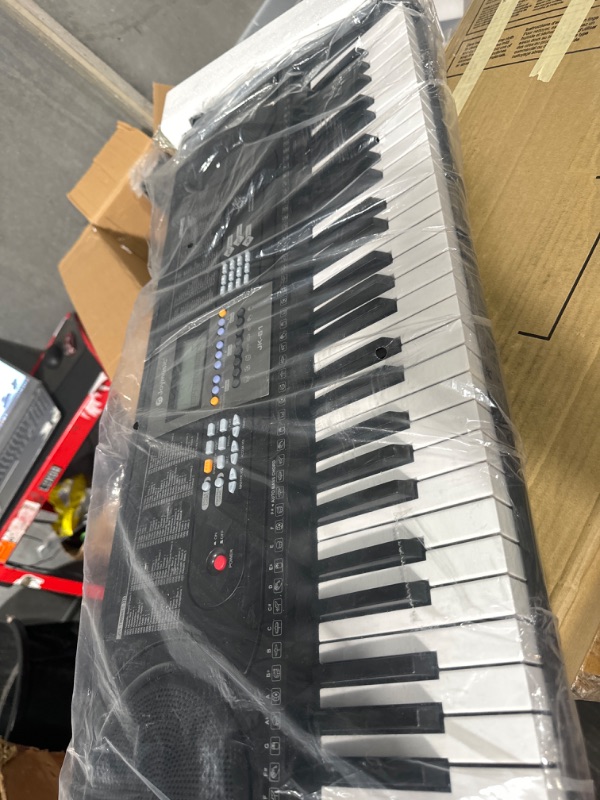 Photo 2 of **SPEAKERS DO NOT WORK ON KEYBOARD**
61-Key Electronic Keyboard Pack with Headphones,Microphone,Stand,Stool,