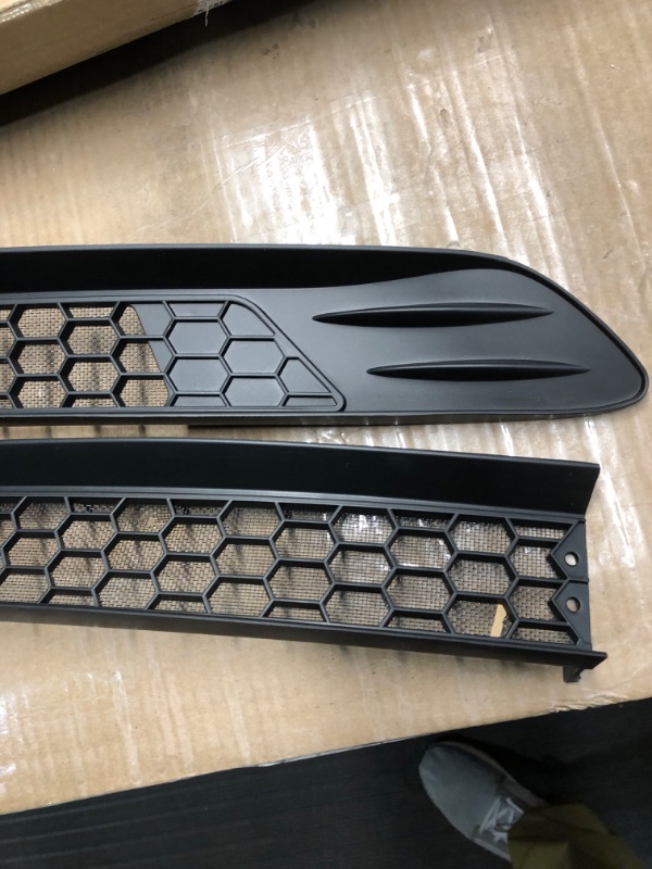 Photo 4 of Grille Mesh Inserts for Tesla Model 3 Front Air Inlet Vent Grille Cover Replacement for Tesla Model 3 Accessories 2017-2023