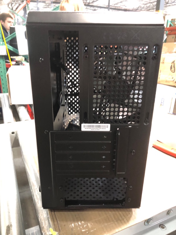 Photo 4 of Cooler Master MasterBox Q300L Micro-ATX Tower with Magnetic Design Dust Filter, Ventilated Airflow, Black