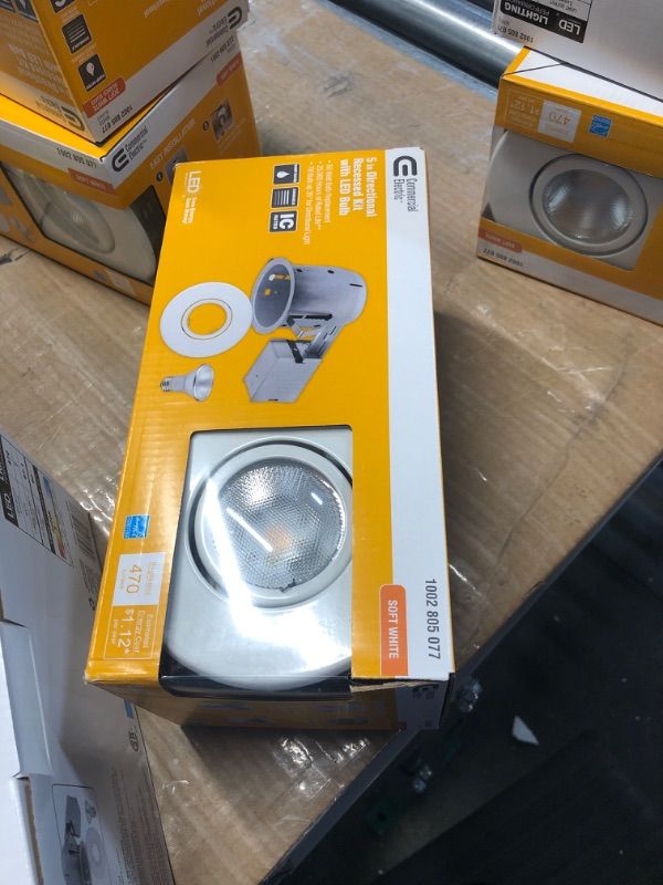 Photo 2 of ***NON REFUNDALBLE BUNDLE***
Commercial Electric 5 in. New Construction and Remodel Recessed Kit LED Bulb Included 2PK