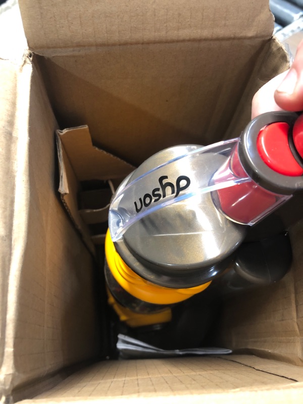 Photo 1 of Casdon Dyson Ball | Miniature Dyson Ball Replica For Children Aged 3+ | Features Working Suction To Add Excitement To Playtime Grey/Yellow