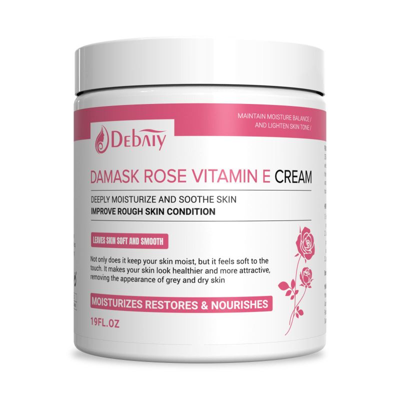 Photo 1 of **NON REFUNDABLE - EXPIRES 12.18.2026**
Nourishing Vitamin E Cream with Damascus Rose Extracts - Daily Moisturizing Careskin for Face and Body and Hand (19FL.OZ)