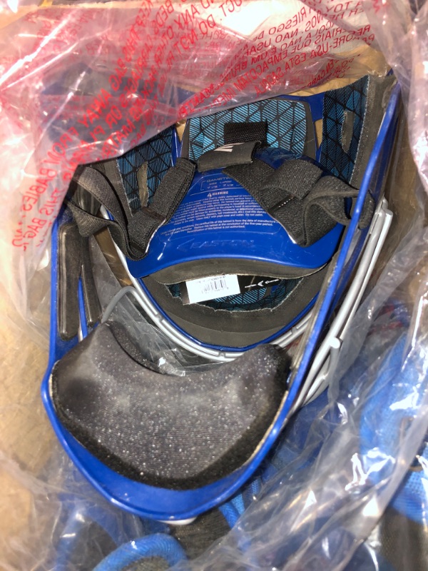 Photo 3 of (NON-REFUNDABLE) Easton | Gametime 2.0 Baseball Catcher's Equipment | Box Set | NOCSAE Approved | Youth/Intermediate/Adult | Multiple Colors Intermediate | Ages 13-15 Royal