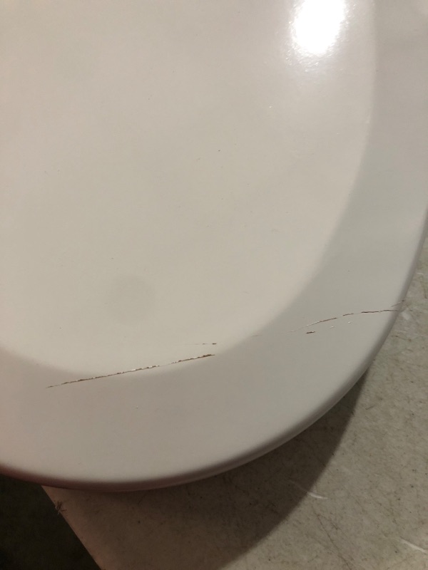 Photo 5 of LOOSE PIECES****Bemis 1500EC 390 Lift-Off Wood Elongated Toilet SEAT, Cotton White