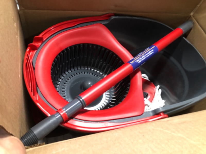 Photo 3 of O-Cedar EasyWring Microfiber Spin Mop,