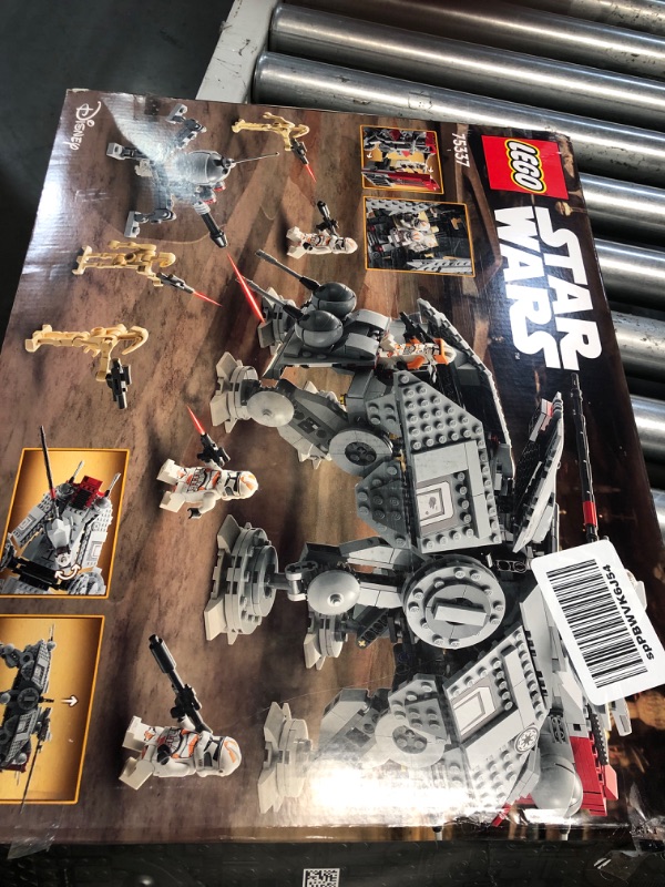 Photo 1 of **UNKNOWN MISSING PIECES***
LEGO Star Wars at-TE Walker 75337 Building Toy Set for Kids, Boys, and Girls Ages 9+ (1,082 Pieces) Standard Packaging