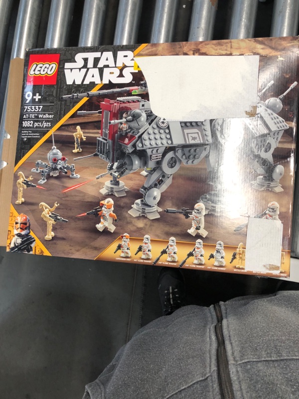 Photo 1 of **UNKNOWN MISSING PIECES***
LEGO Star Wars at-TE Walker 75337 Building Toy Set for Kids, Boys, and Girls Ages 9+ (1,082 Pieces) Standard Packaging
