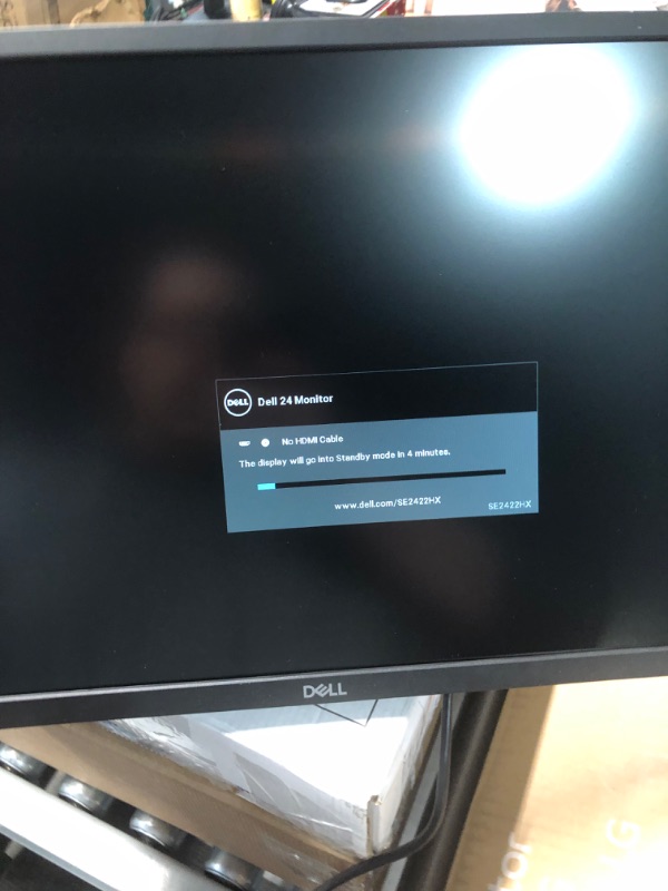 Photo 2 of Dell 24 inch Monitor FHD (1920 x 1080) 16:9 Ratio with Comfortview (TUV-Certified), 75Hz Refresh Rate, 16.7 Million Colors, Anti-Glare Screen with 3H Hardness, Black - SE2422HX 24 Inches SE2422HX