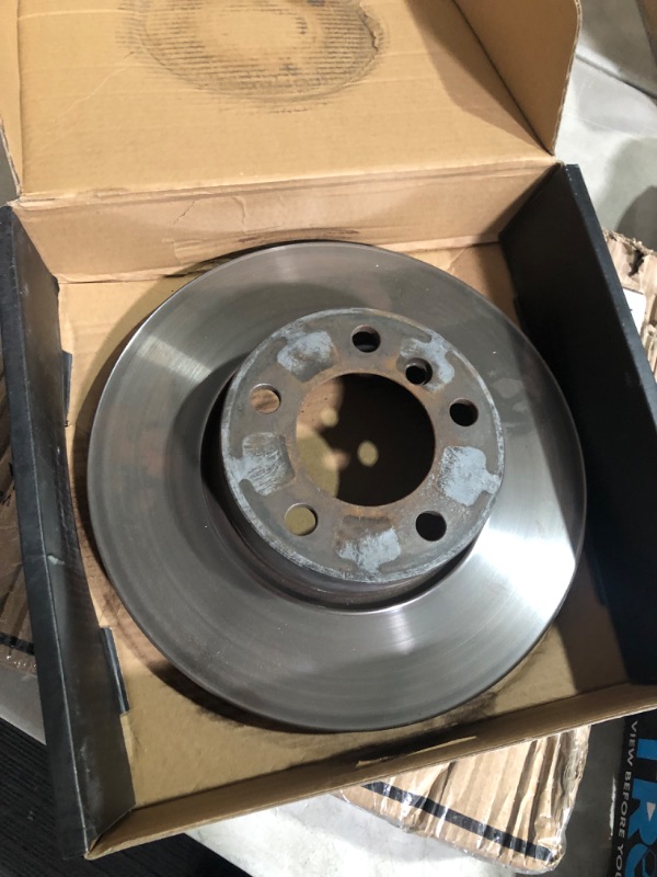 Photo 6 of ***NONREFUNDABLE - NOT FUNCTIONAL - FOR PARTS ONLY - SEE COMMENTS***
TRQ Front Disc Brake Rotor Pair Set for 2012-2017 BMW 320i / 2007-2016 328i / 2009-2016 328i xDrive / 2007-2008 328xi / 2012-2015 X1 Factory Replacement