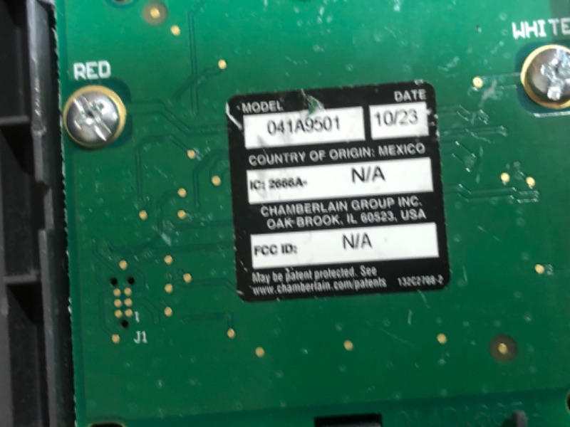 Photo 8 of ***USED - DAMAGED - MISSING PARTS - SEE COMMENTS***
Craftsman 1/2 HP Smart myQ Smartphone Controlled-Belt Drive, Wireless Keypad Included, Model CMXEOCG572, Red Garage Door Opener