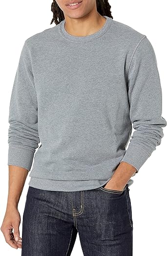 Photo 1 of Amazon Essentials Men's Fleece Crewneck Sweatshirt 3XL