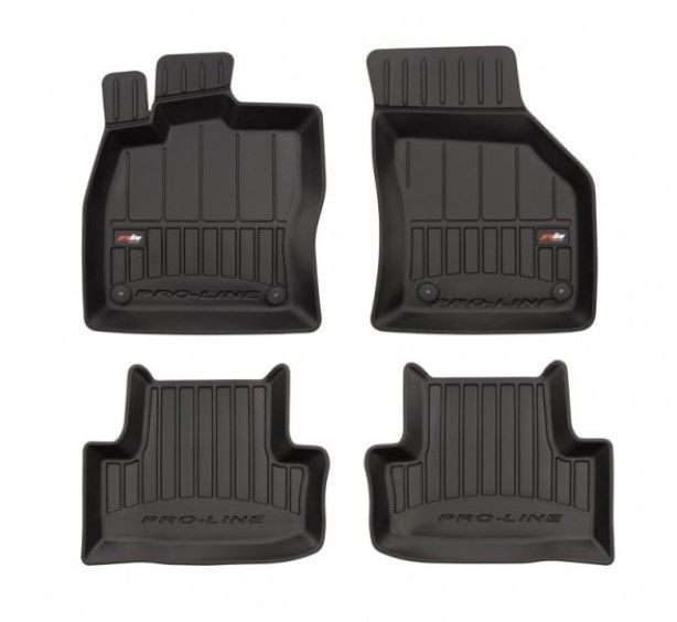 Photo 1 of (READ FULL POST) Floor Mats & Trunk Bed Mat  All Weather Protection TPE Rubber Black (UNKNOWN MAKE/MODEL) 