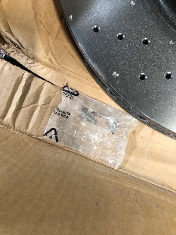Photo 1 of Brembo 09.C338.11 UV Coated Pillar Vented drilled Brake Rotor HONDA OE# 45251TV8E02