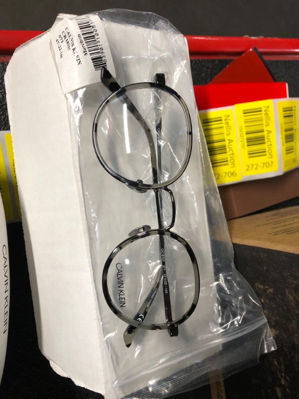 Photo 1 of Calvin Klein CK18107 Eyeglasses 071 Smoke Tortoise