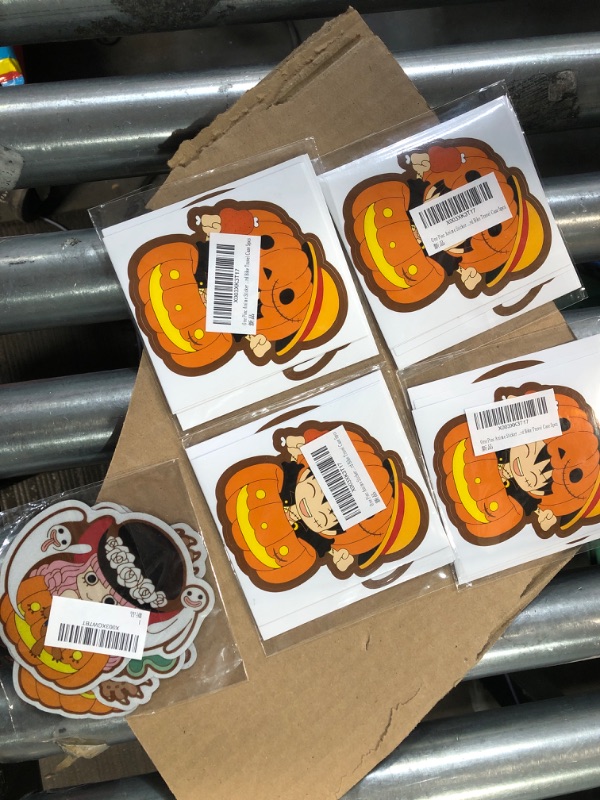 Photo 1 of ** NONREFUNDABLE** BUNDLE One Piece Anime Halloween Sticker and Magnet Bundle 