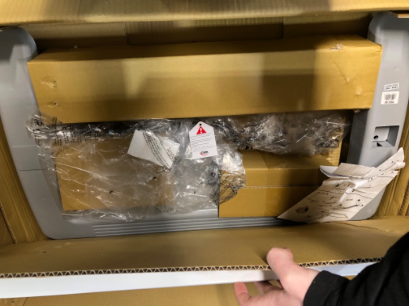 Photo 1 of Carex Overbed Table and Hospital Bed Table - Table With Wheels - Over The Bed Table For Home Use and Hospital, Bedside Table With Wheels, Over Bed Desk