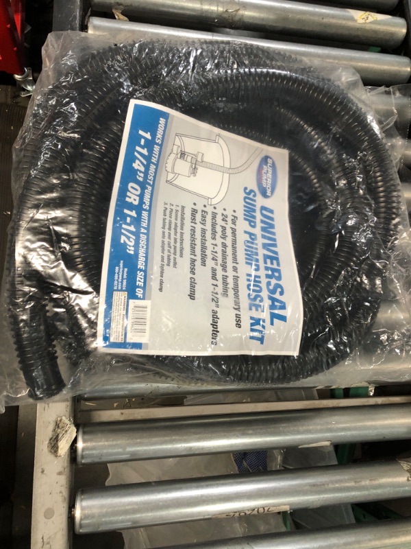 Photo 2 of *****STOCK IMAGE FOR SAMPLE*****SEE NOTES***
Superior Pump 99624 Universal Discharge Hose 24 Feet Polyethylene