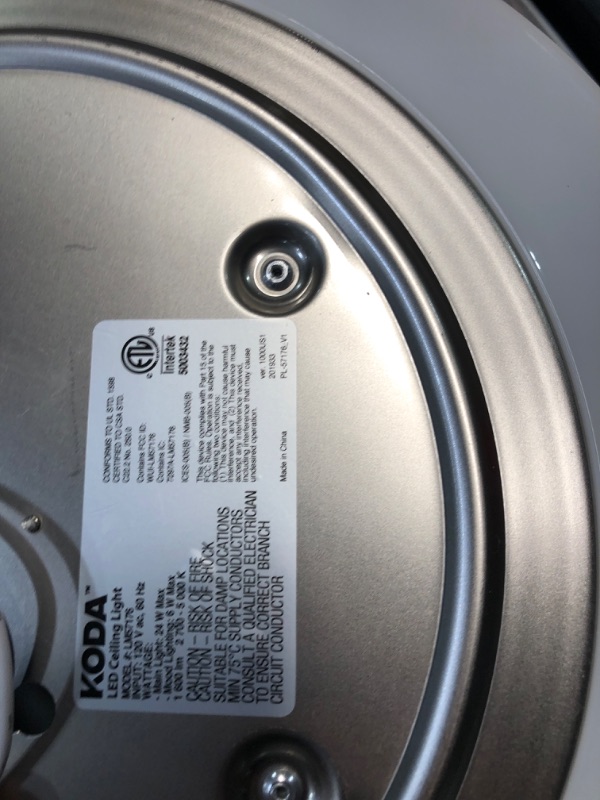 Photo 3 of Koda | 14" Motion Sensor LED Ceiling Light