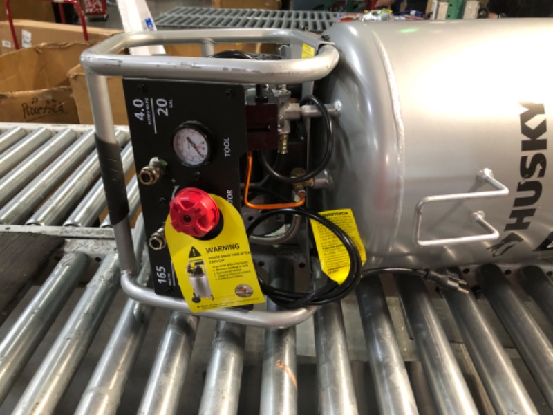 Photo 1 of 20 Gal. Vertical Electric-Powered Silent Air Compressor