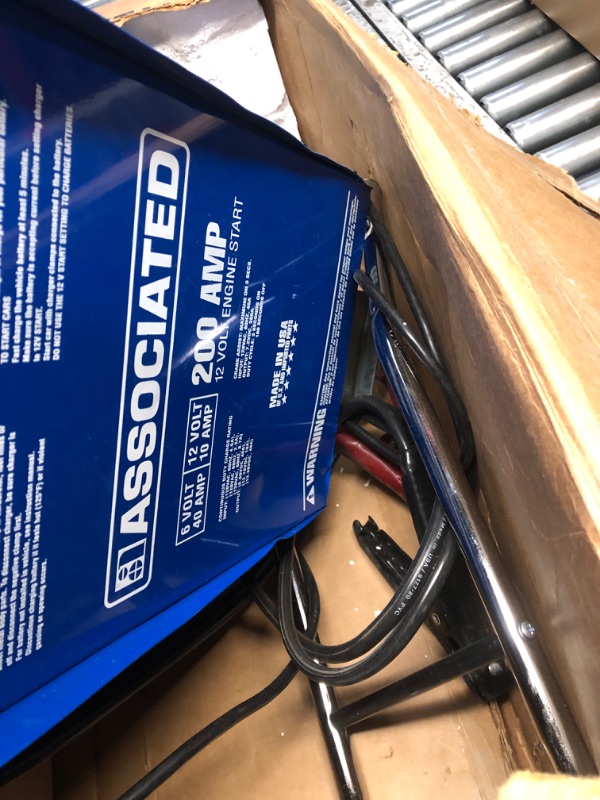 Photo 2 of Associated Equipment US20 6/12 Volt Value Battery Charger Blue 24 Inch