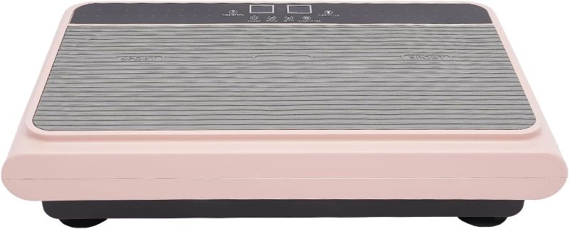 Photo 1 of YIYIONCE 200W Vibration Plate Exercise Machine, Whole Body Workout Equipment, Vibration Fitness Platform with LCD Display, Home Training Machine for Weight Loss & Toning(Pink)| US Stock