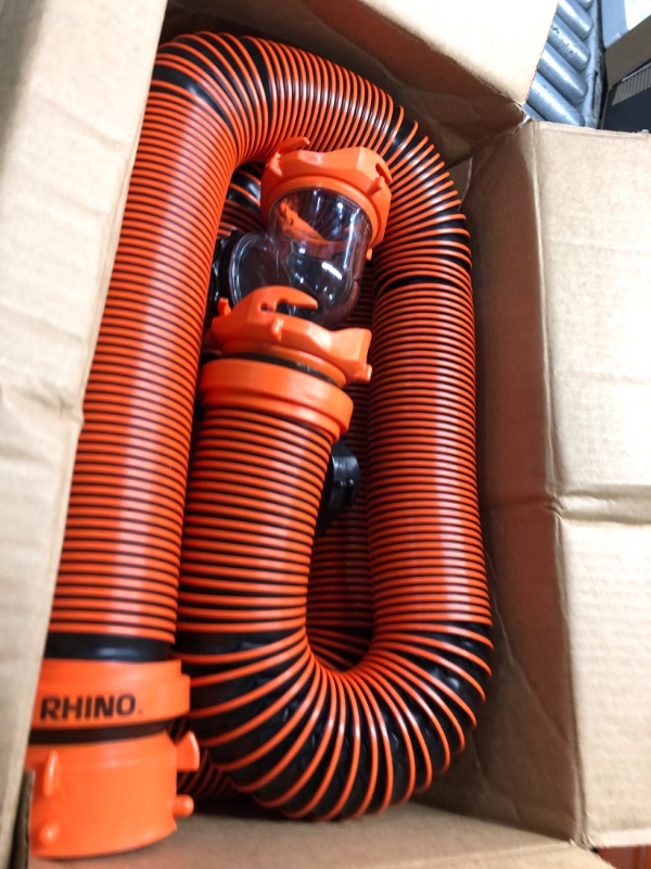 Photo 2 of Camco RhinoEXTREME 20ft RV Sewer Hose Kit, Includes Swivel Fitting 