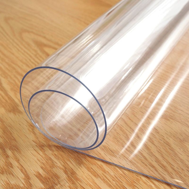 Photo 1 of  Clear Table Protector, 24 x 48 Inch Clear Table Cover Protector