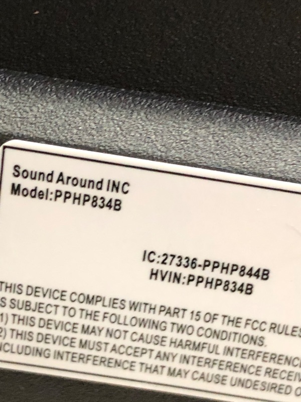 Photo 5 of (used)(missing remote & power cord) Pyle Portable Bluetooth PA Speaker System-300W Rechargeable Indoor/Outdoor Bluetooth Speaker