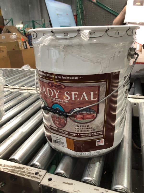 Photo 2 of Ready Seal 512 5-Gallon Pail Natural Cedar Exterior Stain and Sealer for Wood 5 Gallon Natural Cedar Stain and Sealer