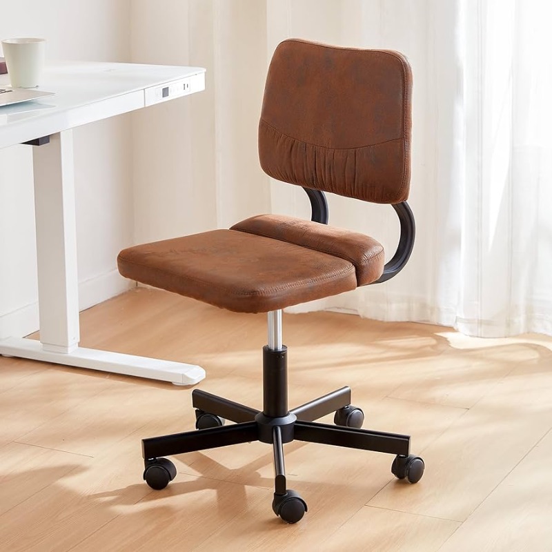 Photo 1 of ***FOR PARTS ONLY ***
Swivel Armless Desk Chair, Ergonomic Design with Back Support