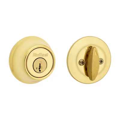 Photo 1 of ***NON-REFUNDABLE FOR PARTS ONLY***
Kwikset Security 660 Deadbolt Series Polished Brass Single Cylinder Deadbolt with SmartKey
