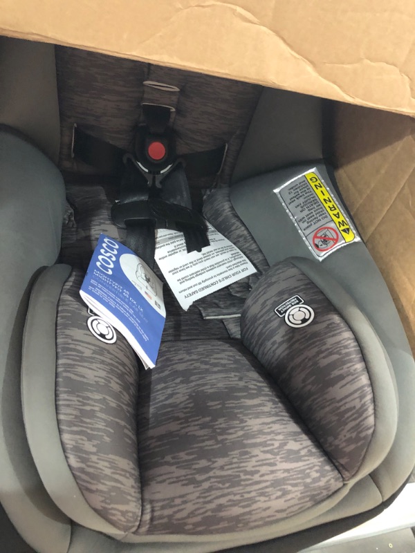 Photo 3 of Cosco Mighty Fit 65 DX Convertible Car Seat (Heather Onyx Gray)