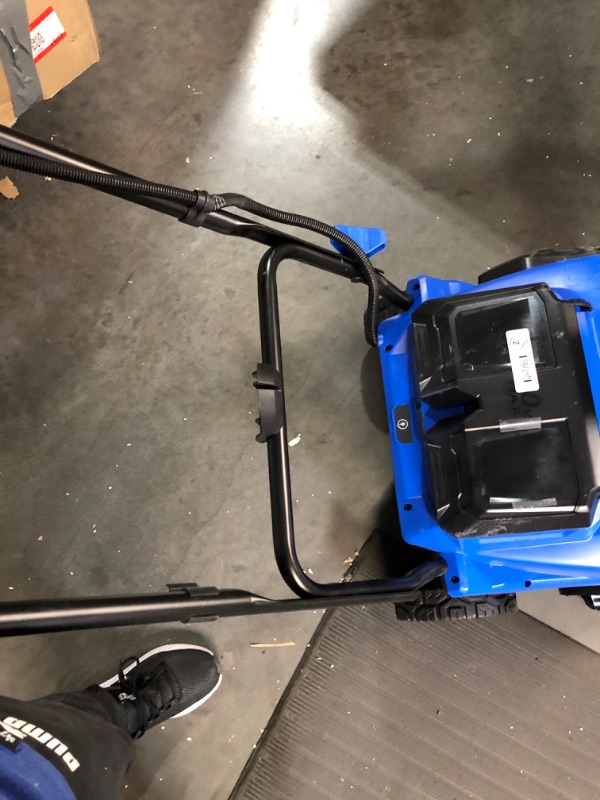 Photo 3 of ***USED - MISSING PARTS - UNABLE TO TEST - SEE COMMENTS***
Kobalt Gen4 40-volt 21-in Single-stage Push Battery Snow Blower 4 Ah (Battery and Charger Included)