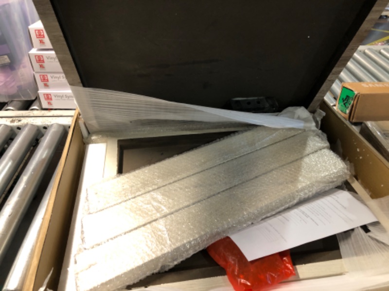 Photo 1 of ***USED - LIKELY MISSING PARTS - UNABLE TO VERIFY FUNCTIONALITY***
Roundhill Furniture Athens Contemporary Replicated Wood End Table, 22"D x 24"W x 23"H