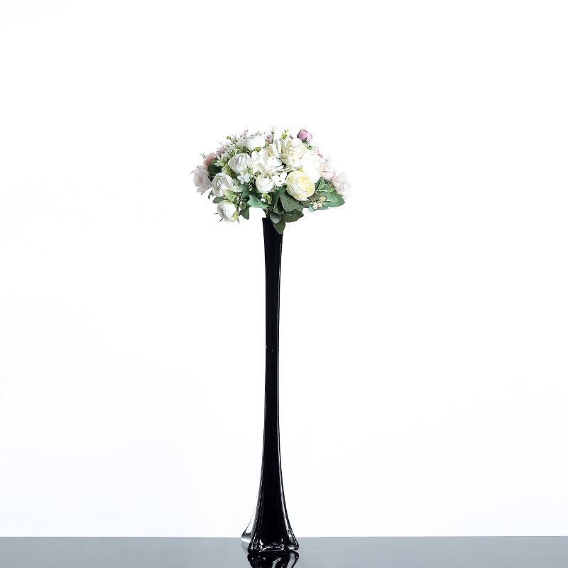 Photo 1 of  Eiffel Tower Vases Centerpiece for Flower, Wedding, Decoration. (24", Black) 
