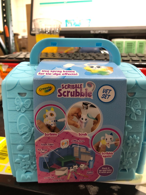 Photo 2 of Crayola Scribble Scrubbie Pets! Vet Set