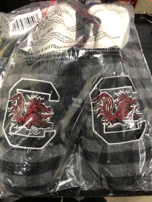 Photo 1 of [Size 13-14] Men's Slippers USC South Carolina Gamecocks