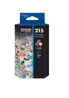 Photo 1 of Epson T215120-BCS Multi-Pack Ink Cartridge & T215 Standard-Capacity Black Ink Cartridge Ink + Black Ink