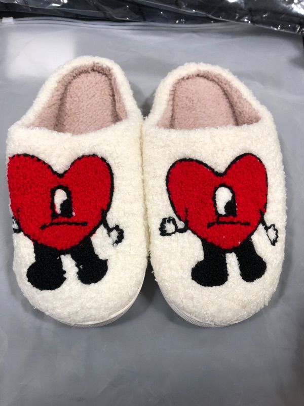 Photo 1 of [Size 7] Heart Slippers