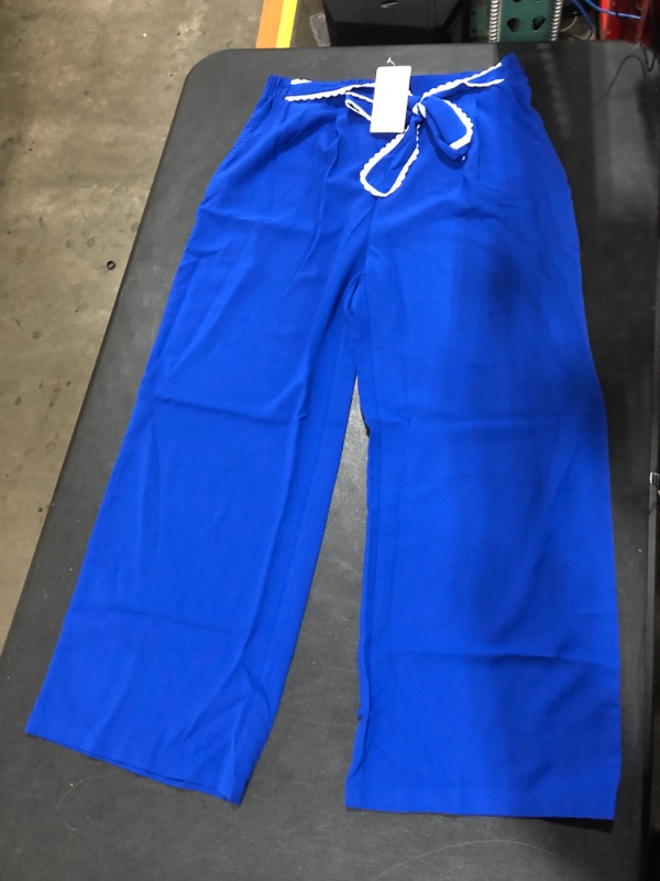 Photo 1 of [Size L] Kirundo Ladies Dress Pants- Bright Blue