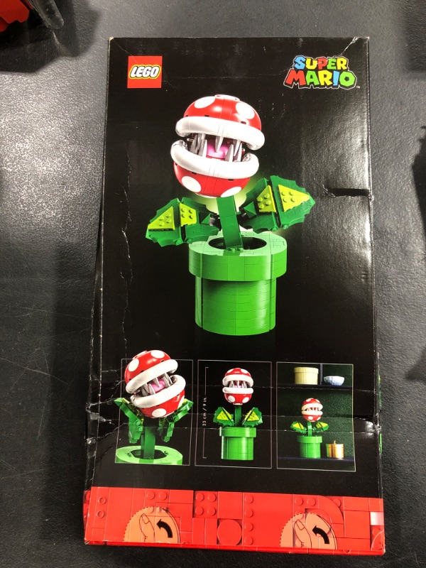 Photo 1 of Super Mario Piranha Plant Building Set for Adults 71426