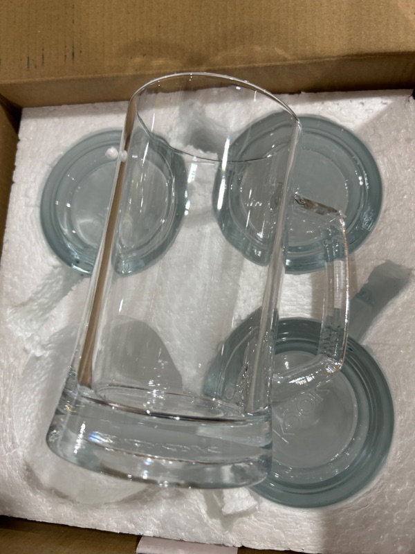 Photo 2 of 4 pcs beer glasses 