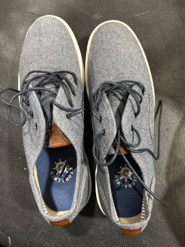 Photo 2 of Steve Madden Men's Fenta Fashion Sneaker 9 Blue Fabric