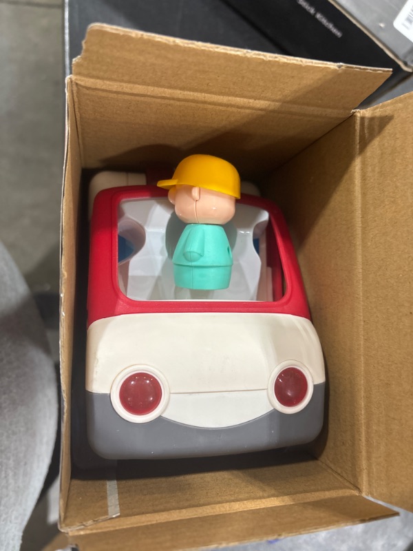 Photo 1 of Ambulance Rescue Vehicle Toy Car ,Opening Doors Play Kit with Lights Music and Sounds , 4 Equipments for Pretend Doctor Patient Medical Playset Learning Toy for Toddlers, Kids 3 4 5 Year Old